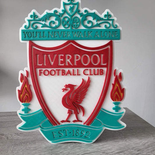Liverpool Inspired Football Badge