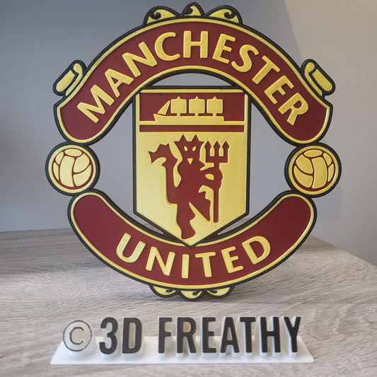 Manchester United Inspired Football Badge