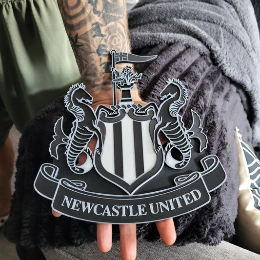 Newcastle United Inspired Football Badge