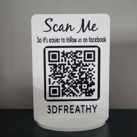 Personalised QR Code Large