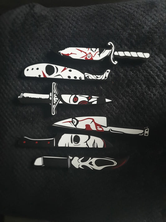 Horror Prop Knives Decor