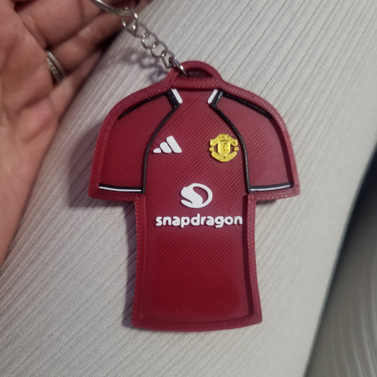 Manchester United Shirt-Style Keyring
