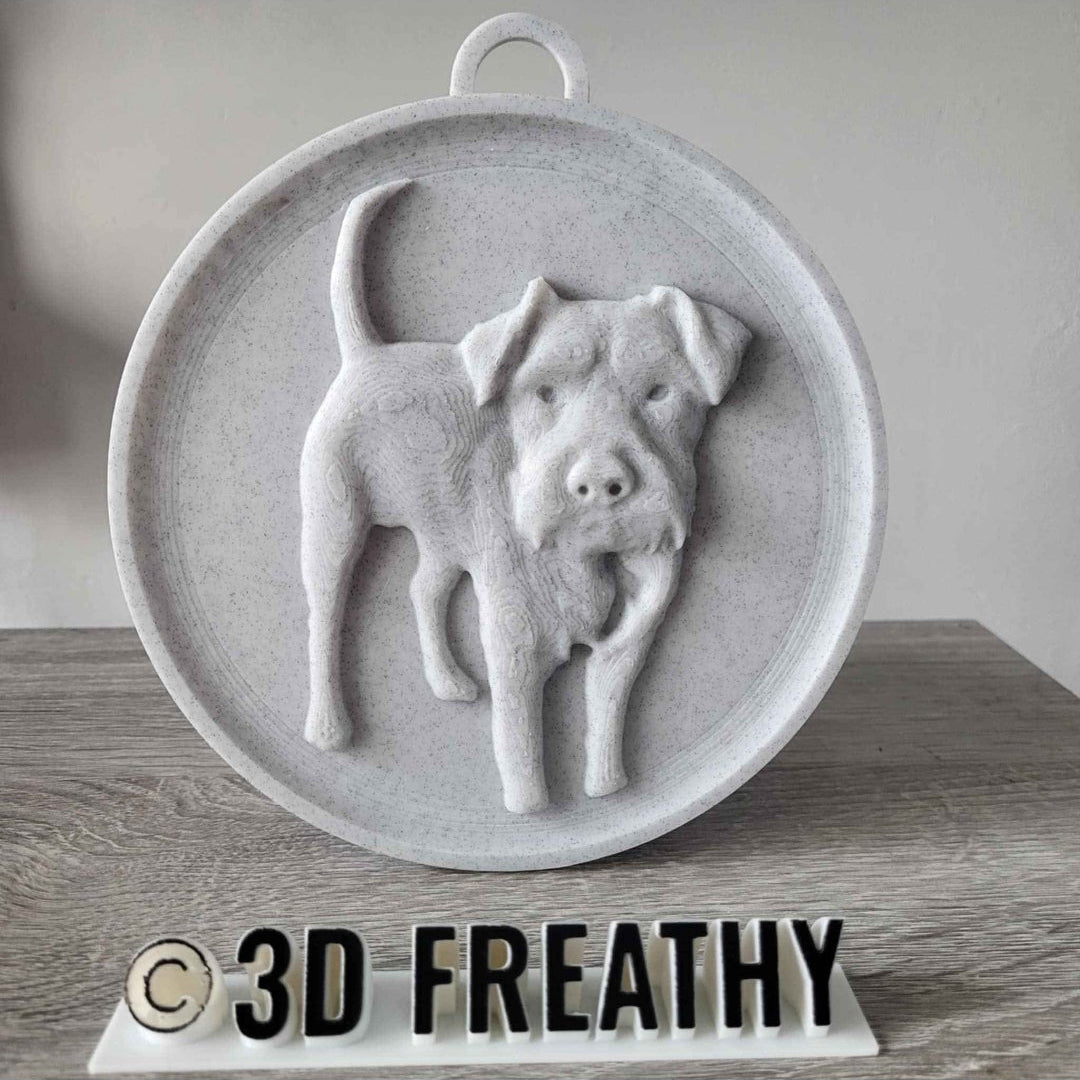 3D Printed Pet Memorial Plaque
