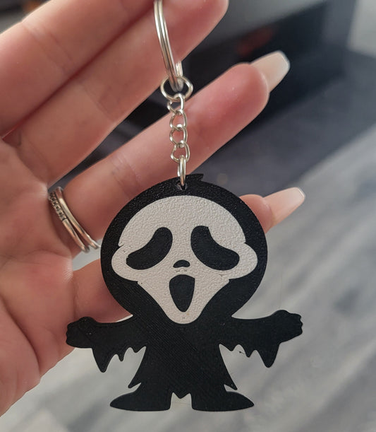 Ghost Face Keyring