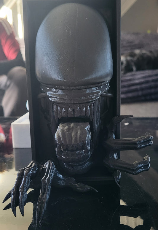 Alien Inspired Wall Hanger / Book Nook